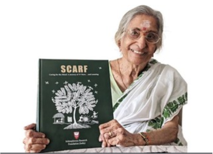 Dr. Sarada Menon, sadly passed away on the 5th December, 2021 surrounded by the family and friends she loved. Dr. Sarada Menon, M.D, FRCPsych (UK) was the first woman psychiatrist in India whose name was synonymous with psychosocial rehabilitation, for which she had great passion. Menon was born in a Malayali family on 5 April 1923 as the youngest of eight children of her parents in Mangalore, a coastal town in the south Indian state of Karnataka.