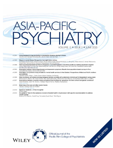 Michel Botbol, Secretary for Scientific Publications of the WPA, and César Alfonso, Chair of the WPA Psychotherapy Section, will be Guest Editors of a Special Issue of the journal Asia-Pacific Psychiatry themed “Transcultural Psychotherapy”. The journal’s Editor-in-Chief, Allan Tasman, is committed to publish this Special Issue. Selected articles for this Special Issue on “Transcultural Psychotherapy” will demonstrate the importance of cultural adaptations in psychotherapy across all clinical settings in the Asia-Pacific region (and other regions of the world). Cultural adaptation of psychotherapies strives for compatibility and alignment with values and belief systems, cultural idioms of distress, health-seeking behaviours, and culture-specific understanding of disease processes and illness experiences.