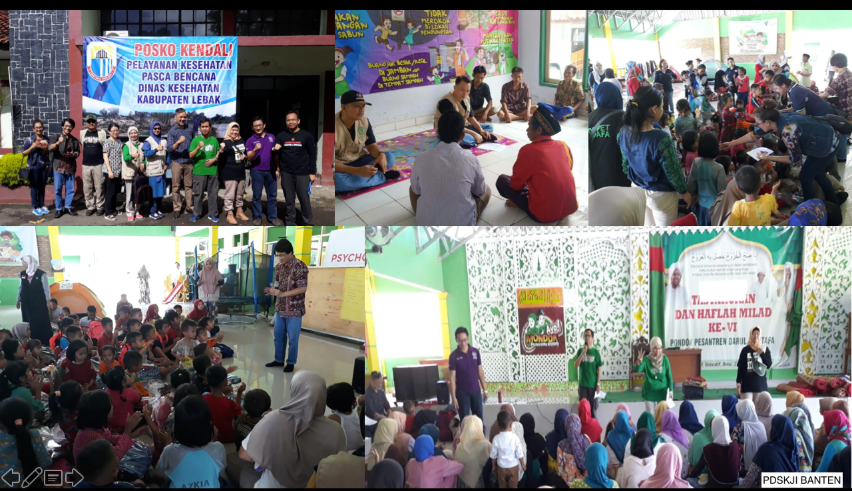 Lebak flood victims supported by Banten Branch of Indonesian Psychiatric Association