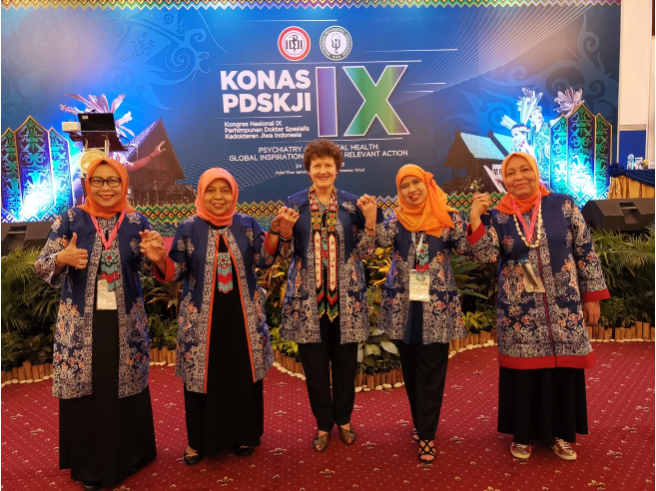 Indonesian Psychiatric Association welcomes WPA president to national congress